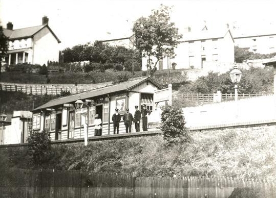 Gwys Station, Upper Cwmtwrch, photograph by Lewis Williams