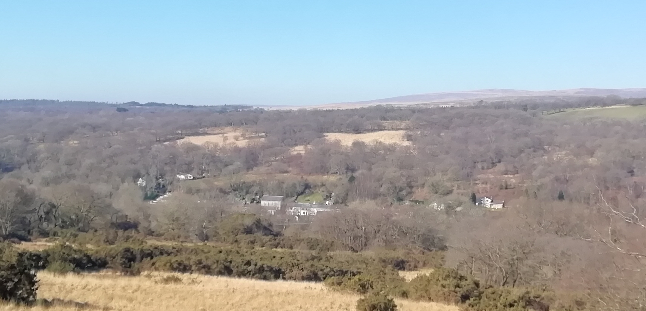 Caerlan viewed from the old railway line