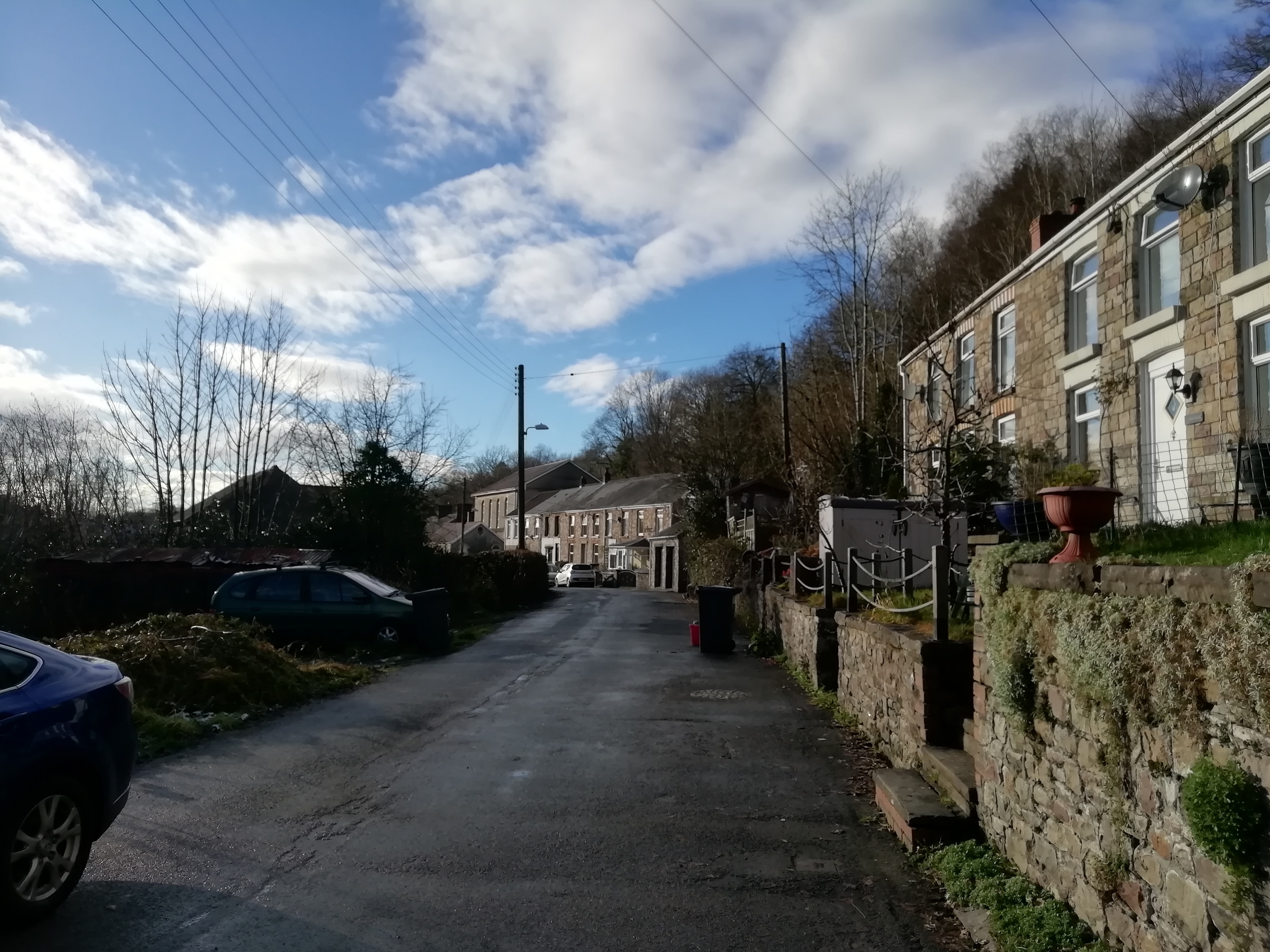 Caerlan, looking towards Bethelehem Chapel