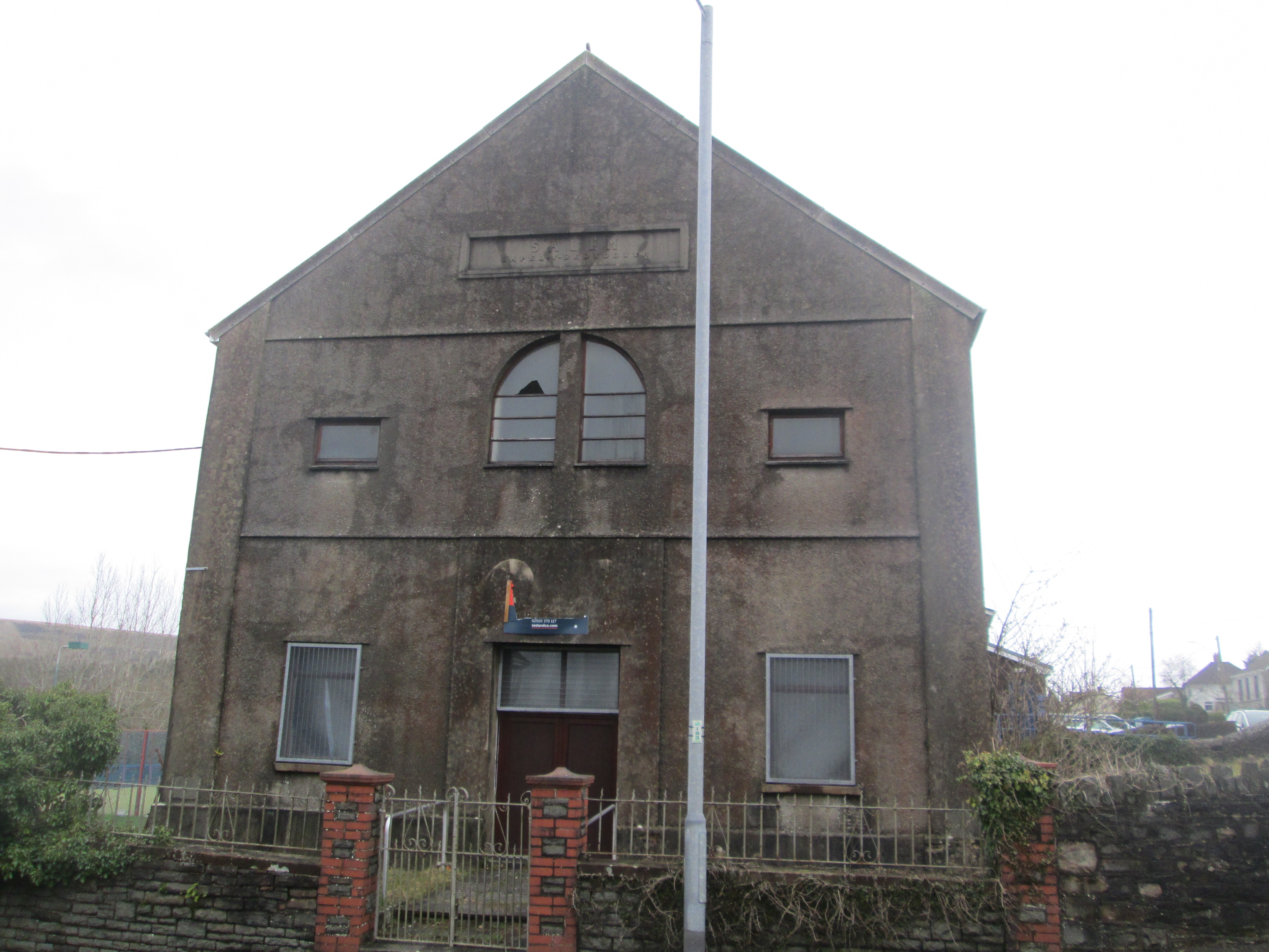 Front view of Salem Chapel, Seven Sisters