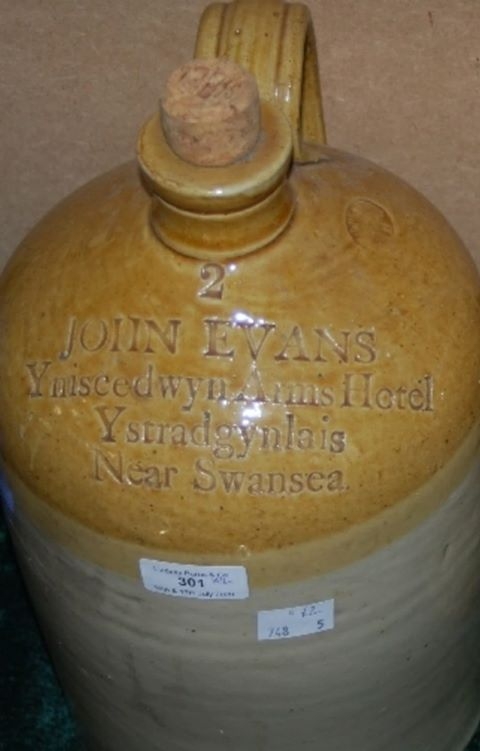 Strage flagon of the Ynyscedwyn Arms, Ystradgynlais