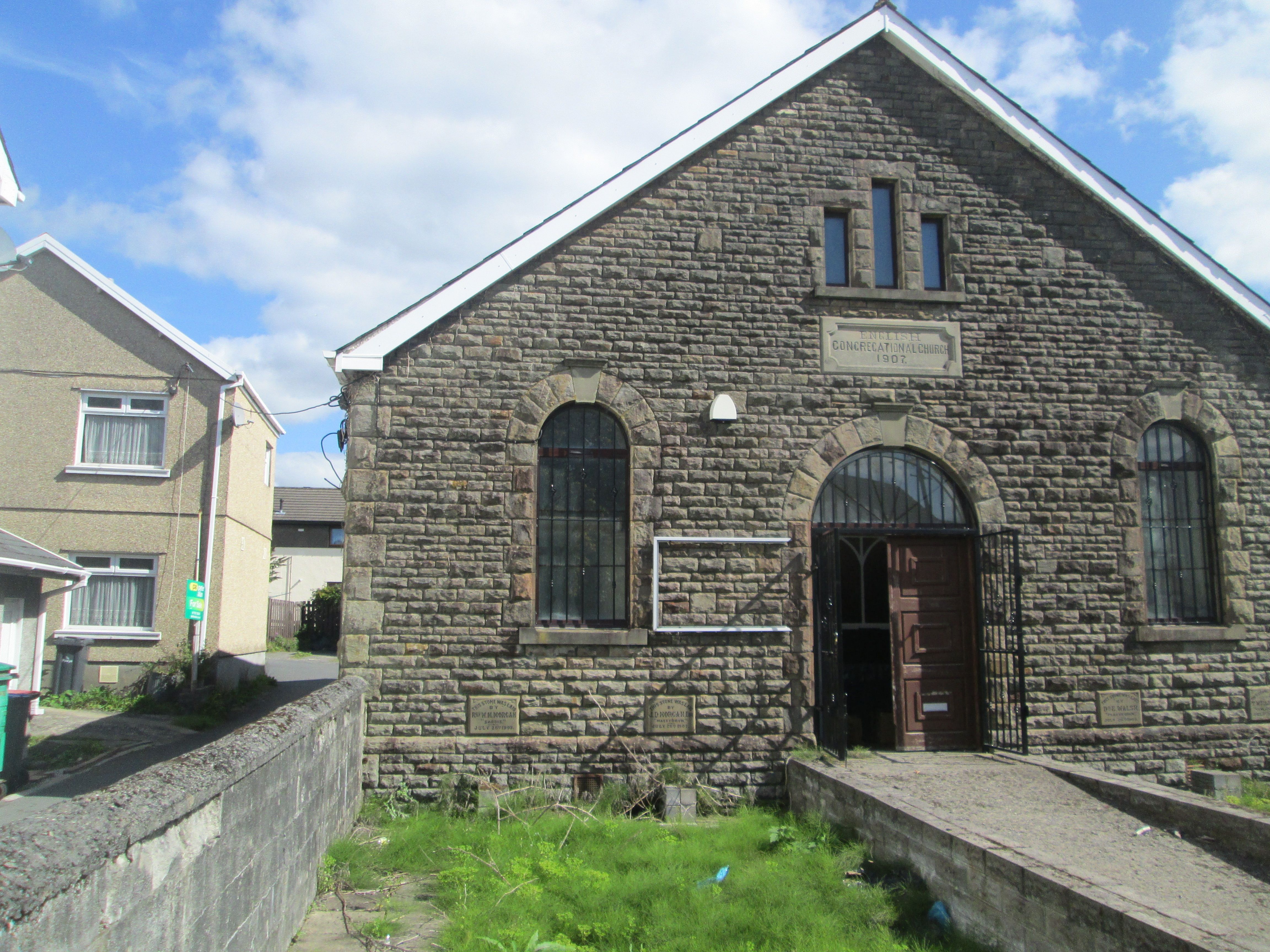 The building of the English Congregational Church, seen in 2018